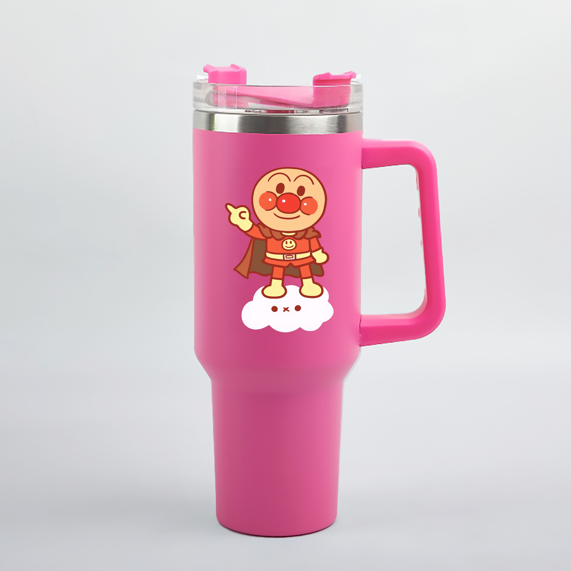 （画像用） アンパンマン Anpanman 1200mL車用タンブラー（カラープリント）